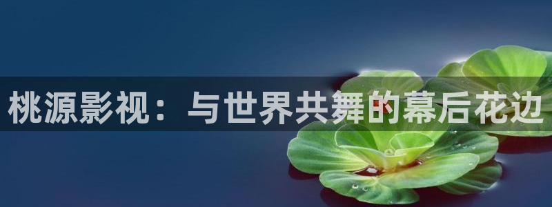 蜜桃草比视频：桃源影视：与世界共舞的幕后花边